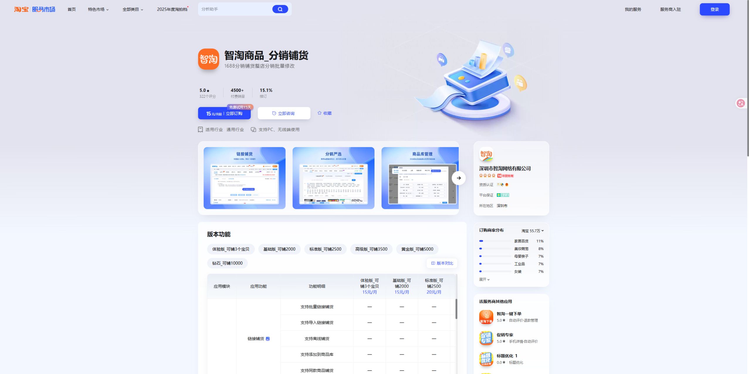 智淘商品_分销铺货