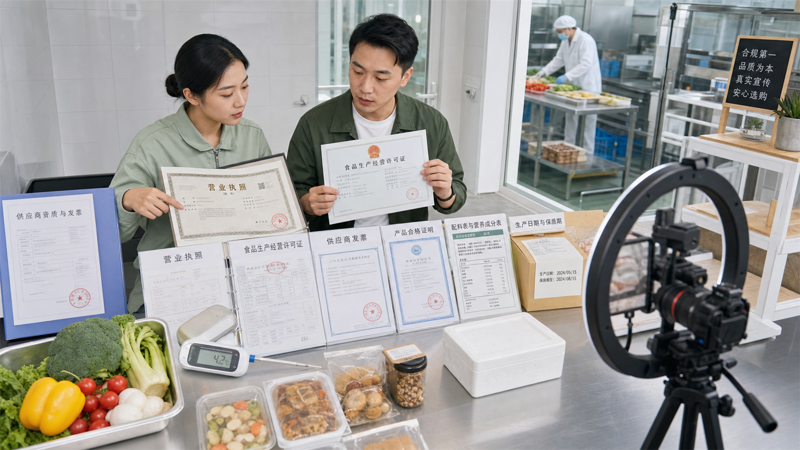 直播卖食品需要什么资质？2026食品直播电商新规与合规清单