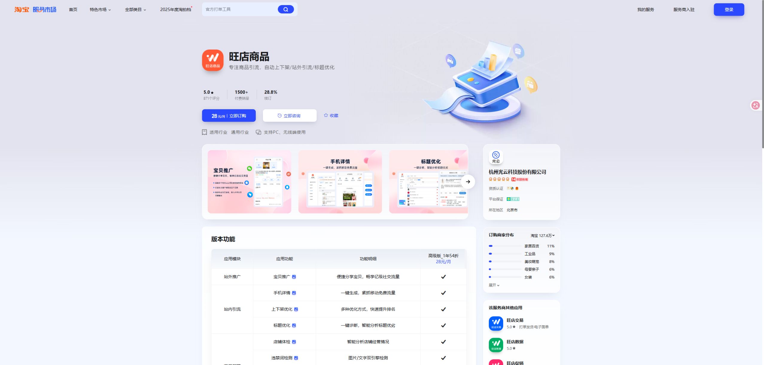 旺店商品